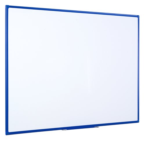 Bi-Office Maya Drywipe Gridded Whiteboard Blue Frame 900x90x60cm MB0721196