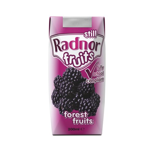 Radnor Fruits Forest Fruits Tetra Pack 200ml (Pack of 24) T-RF20STFF/24