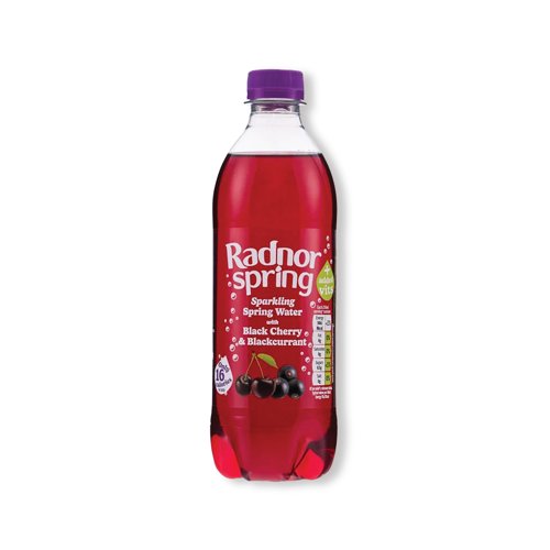 Sparkling Water Blk Cherry/Blackcurrant 500ml Pack of 24 P-RS5SPCB/24