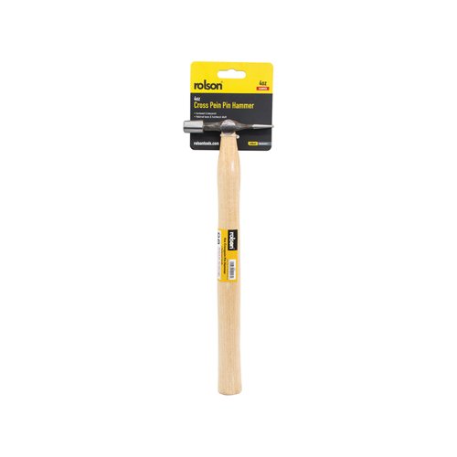 Rolson Cross Pein Pin Ashwood Shaft Hammer 4oz Pack of 6 10117