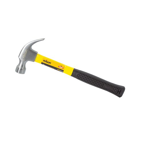Rolson Fibreglass Shaft Claw Hammer 8oz Pack of 6 10371