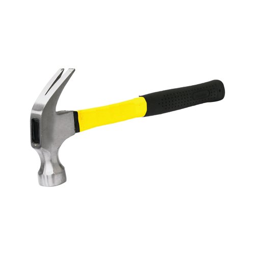 Rolson Fibreglass Shaft Claw Hammer 16oz Pack of 6 10372