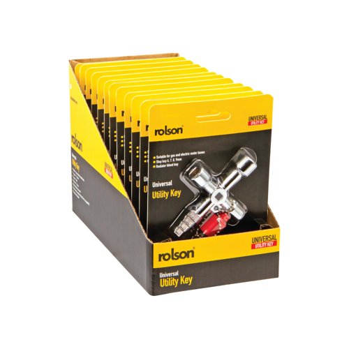 Rolson Universal Utility Key Pack of 12 35976