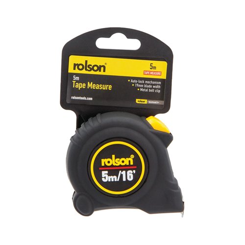 Rolson Tape Measure 5m Pack of 6 50565