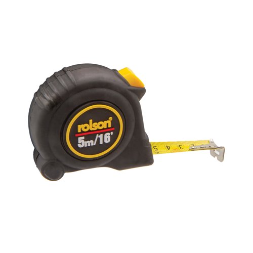 Rolson Tape Measure 5m Pack of 6 50565