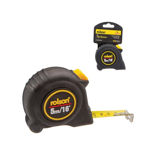 Rolson Tape Measure 5m Pack of 6 50565