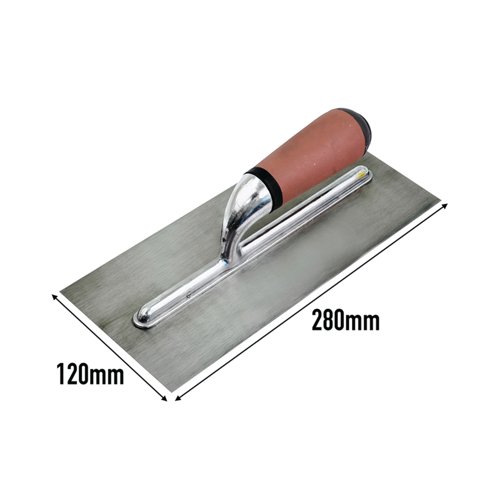 Rolson Smooth Plastering Tempered Steel Trowel 280mm Pack of 6 52245
