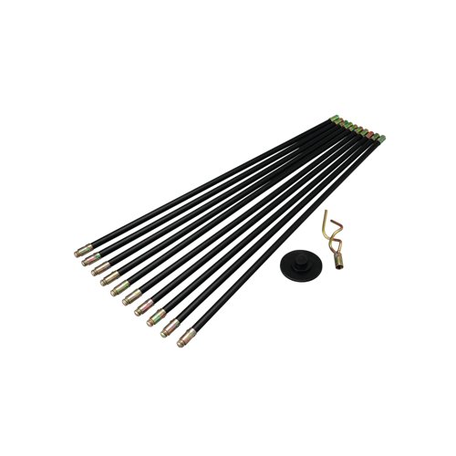 Rolson 12 Piece Drain Rod Set Pack of 10 60967