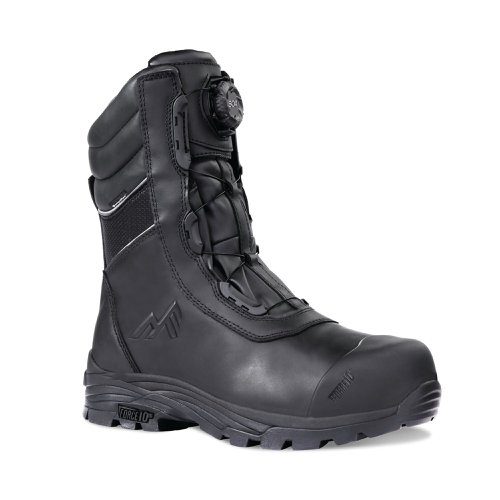 RF09052 | 100% non-metallic waterproof boots with protective toe cap and midsole with an internal metatarsal guard. The highly robust boots are developed with specialist durability materials including FORCE10 components. With a moisture tech Sympatex waterproof membrane and IMPACT SHIELD for protection when digging. With the Boa fit system, turn the dial to tighten or loosen the boots. Standard EN ISO 20345:2011 S3 HI HRO WR M SRC.