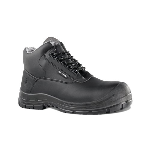 Rock Fall RF250 Rhodium Chemical Resistant Safety Boot Black 6 RF250/006