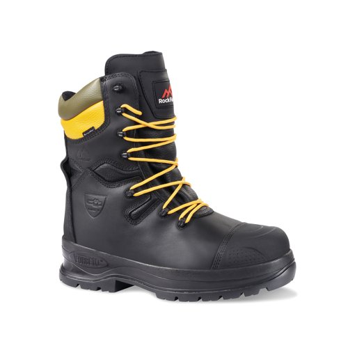 Rock Fall RF328 Chatsworth Electrical Hazard Chainsaw Waterproof Safety Boot Black 7 RF328/007