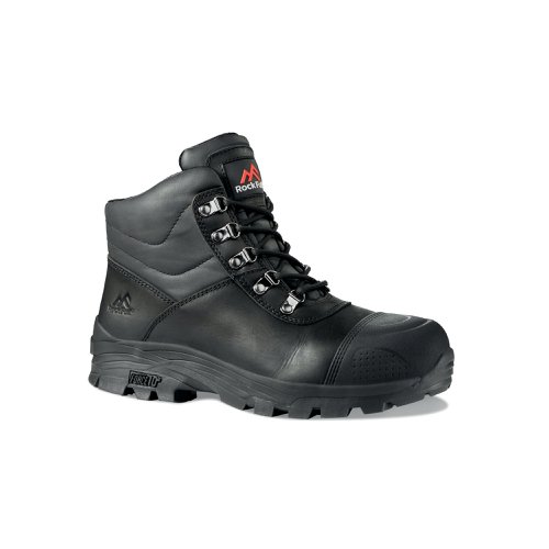 RF92571 | The Rock Fall Granite robust lace up safety boots. Developed with specialist durability materials including FORCE10 scuff cap and nitrile rubber outsole. IMPACT SHIELD plate for protection when digging and limited stitching for added strength. With cold insulation to keep feet warm when working in the colder temperatures. Meets Standard EN ISO 20345:2011 S3 HI CI HRO SRC.