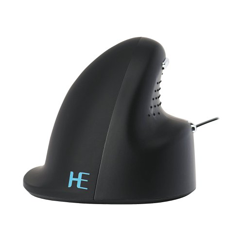 R-GO HE Ergonomic Vertical Wired Mouse Medium Left Hand RGOHELE