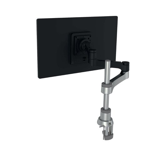 R-Go Zepher 4 C2 Single Monitor Arm Desk Mount Adjustable Black/Silver RGOVLZE4SI | R-Go Tools B.V