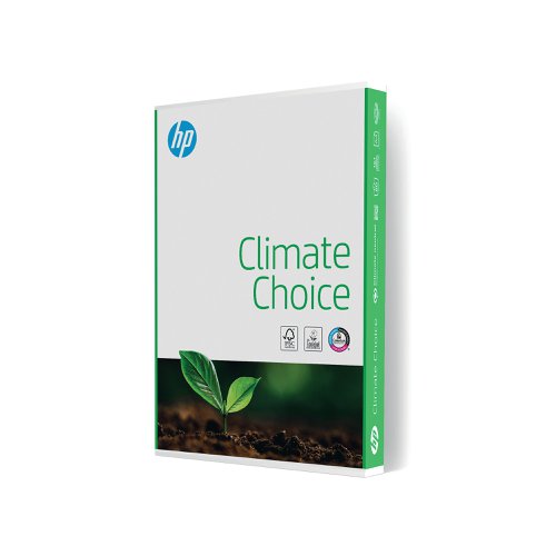 HP Climate Choice delivering outstanding print results with a climate neutral paper. For outstanding print quality. Sourced from sustainably managed forests. Supplied in paper wrapper which is recyclable. Perfect for day-to-day office printing needs.