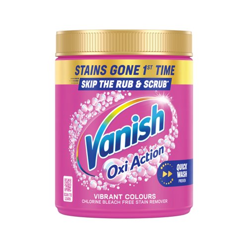 Vanish Gold Pink Stain Remover Medium 1kg 3337456