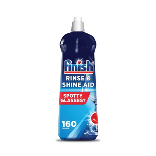 Finish Rinse Aid is a quick drying formula actively dries dishes and glasses for a brilliant shine. Offering film protection to prevent stains, it fights water spots and speeds up drying time by dispersing water droplets, leaving dishes streak-free and ready to use again.