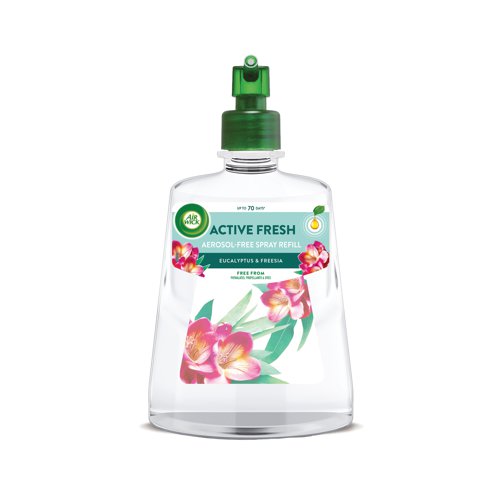 Air Wick Active Fresh Aerosol-Free Spray Refill Eucalyptus and Freesia 228ml 3247398