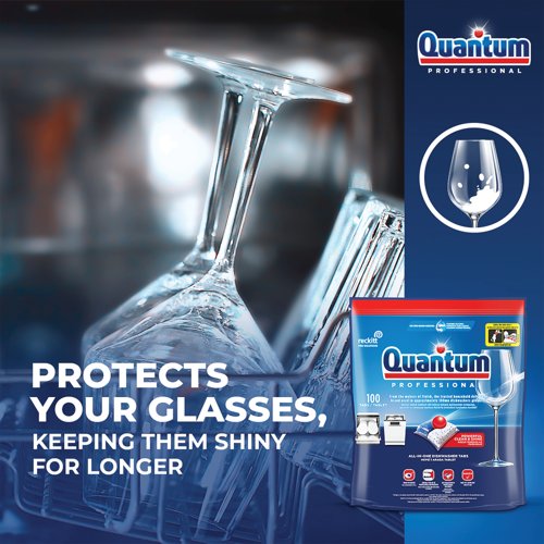 Quantum Professional All In One Dishwasher Tablets (Pack of 200) 3312393 | Reckitt Benckiser Group plc