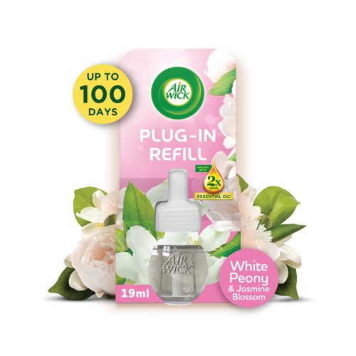 Airwick Liquid Electric Diffuser Refill Peony + Jasmine 19ml 3337774