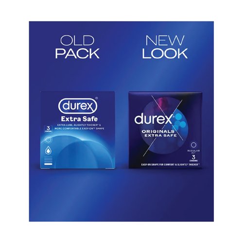 Durex Extra Safe Condoms x3 Pack of 6 3203386
