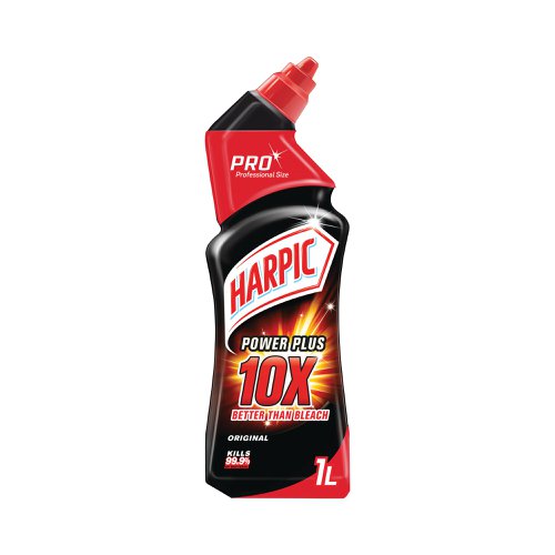 Harpic Professional Power Plus Toilet Cleaner 1L (Pack of 12) 3100080