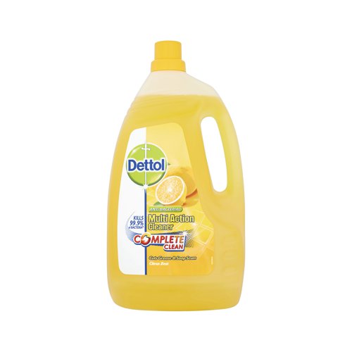 Dettol Antibacterial Multi Action Cleaner Concentrate Citrus Zest 4 Litre C004225