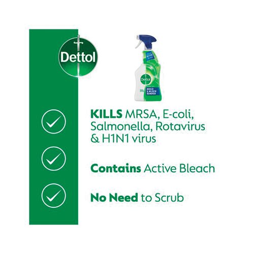 Dettol Mould and Mildew Remover 750ml (Pack of 6) 71815