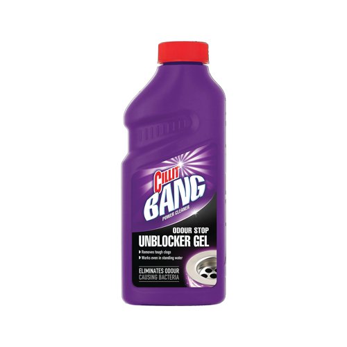 Cillit Bang Power Cleaner Odour Stop Unblocker Gel 500ml 3082040