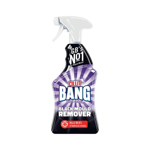 Cillit Bang Black Mould Remover Spray 750ml Pack Of 6 3077889