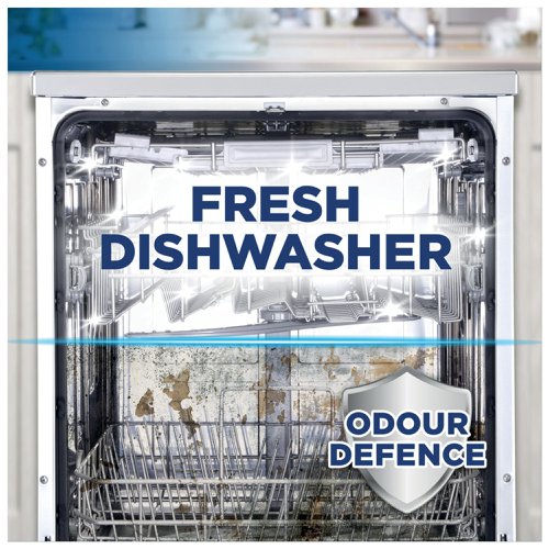 For a hygienically clean dishwasher, this Finish dishwasher deep cleaner cleans the hidden parts, keeping it fresh and free from grease and limescale. Simply peel off the sticker from the bottle cap, turn upside down, place it into the dish rack and set off a cycle. 1 wash. Bottle contains 250ml.