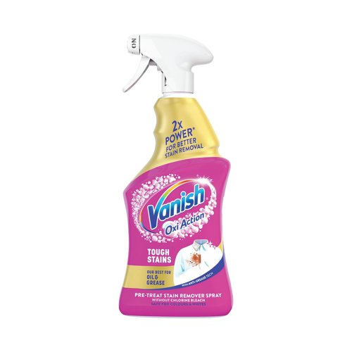 Vanish Gold Oxi Action Pre-Treat Spray 950ml Pack of 6 GB-ULD
