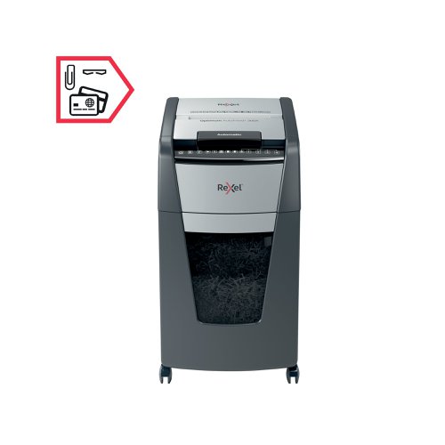 Rexel Optimum AutoFeed+ 300X Cross-Cut P-4 Shredder 2020300X