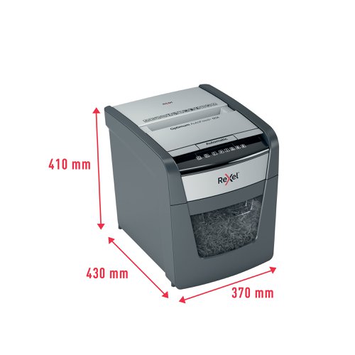 Rexel Optimum AutoFeed+ 50X Cross-Cut P-4 Shredder 2020050X