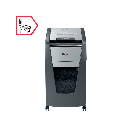 Rexel Optimum AutoFeed+ 225X Cross-Cut P-4 Shredder 2020225X