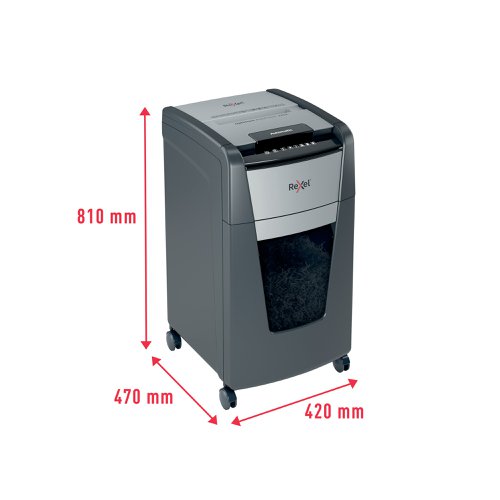 Rexel Optimum AutoFeed+ 225X Cross-Cut P-4 Shredder 2020225X