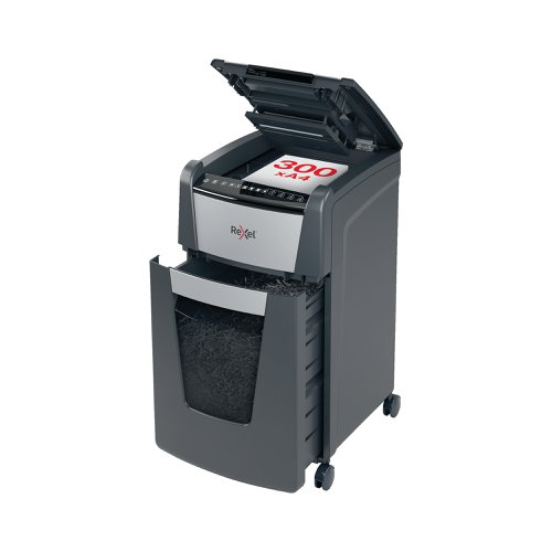 Rexel Optimum AutoFeed+ 300M Micro-Cut P-5 Shredder 2020300M