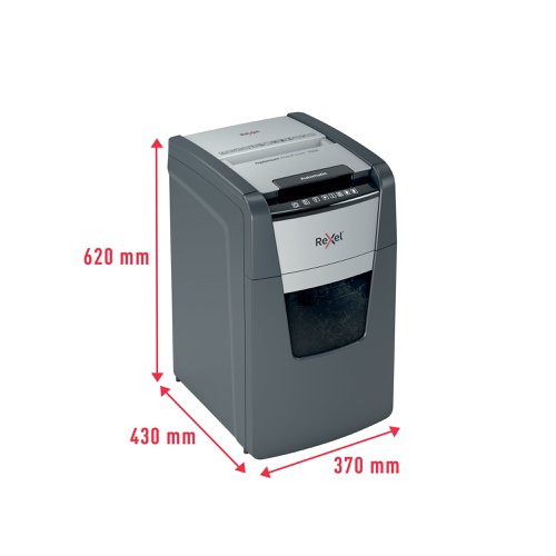 Rexel Optimum AutoFeed+ 150X Cross-Cut P-4 Shredder 2020150X Department & Office Shredders RM50465