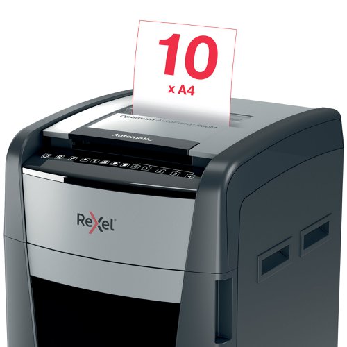 Rexel Optimum AutoFeed+ 600M Micro-Cut P-5 Shredder 2020600M Department & Office Shredders RM50474