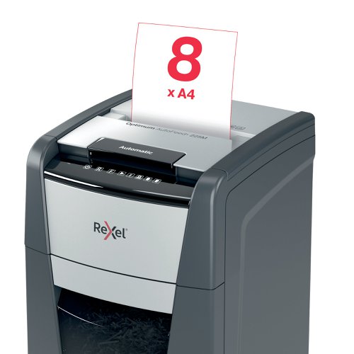 Rexel Optimum AutoFeed+ 225M Micro-Cut P-5 Shredder 2020225M