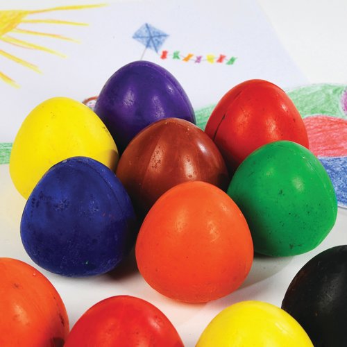 Chubby Egg Crayons Assorted (Pack of 30) AR02628