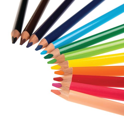Chunky Triangular Easy Grip Colouring Pencils (Pack of 144) 85904