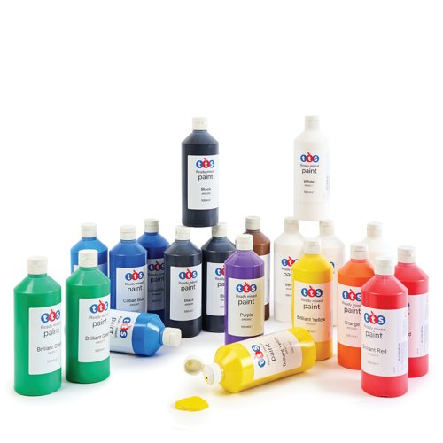 Ready Mixed Paint 500ml Assorted (Pack of 20) AR01013