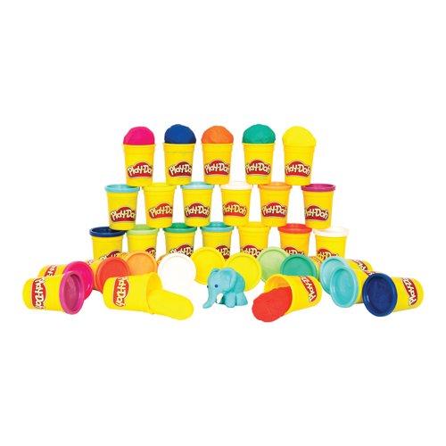 Play-Doh Modelling Tubs 112g Assorted (Pack of 4) 033583