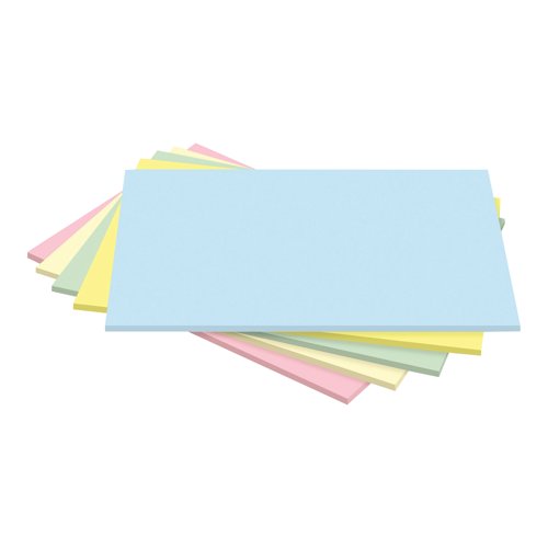 Card 350gsm A4 Pastel Assorted (Pack of 100) 002538