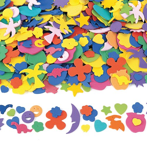 Foam Pieces Assorted (Pack of 1000) AR02318
