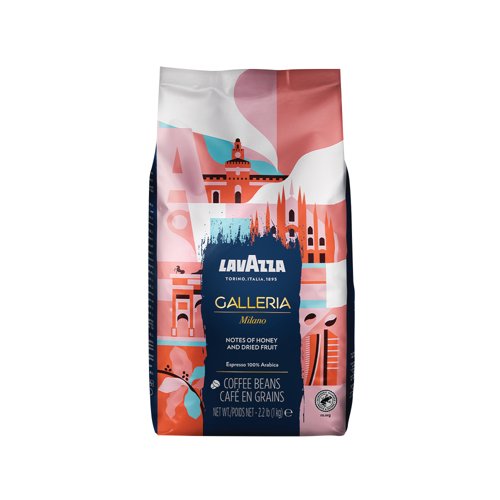 Lavazza Galleria Espresso Beans 1kg Pack of 6 803800