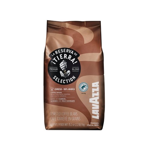 Lavazza Tierra Selection Espresso Beans 1kg Pack of 6 708410