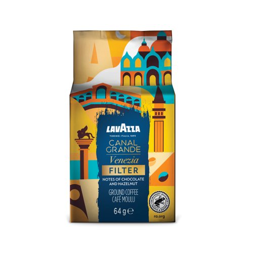 Lavazza Canal Grande Filter Coffee 64g Pack of 30 804065