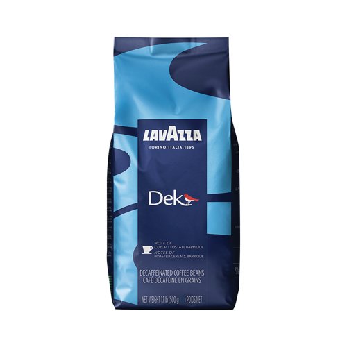 Lavazza Decaf Espresso Beans 500g Pack of 12 411289